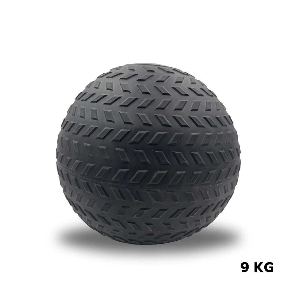 ลูกบอลทุ่มน้ำหนัก (แบบปุ่ม) HOMEFITTOOLS SLAM BALL 9 KG_0